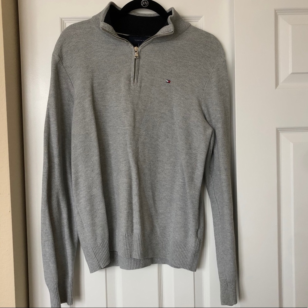 Tommy Hilfiger Men’s Quarter Zip Sweater